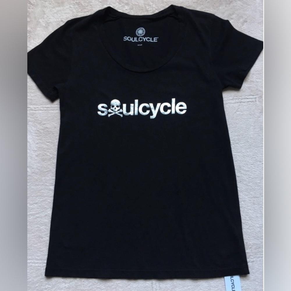 SOUL CYCLE T-Shirt & Soul Cycle/Nike Leggings Set, Size XS, Black, EUC - Picture 3 of 11